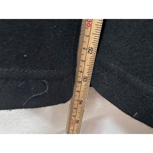 VTG Jane Justin 100% wool A line Dress minimalist dark romantic sz 12 - Picture 8 of 8